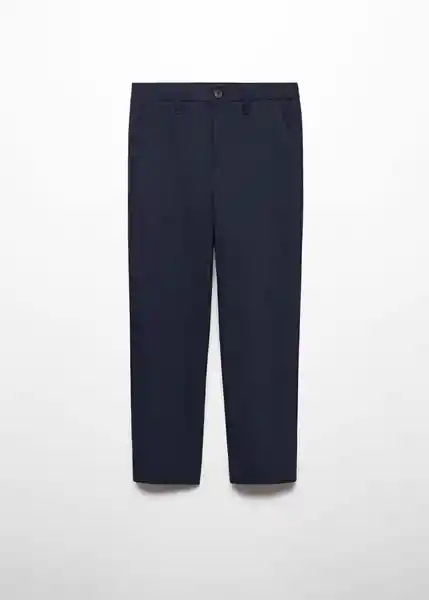 Pantalón Russp Navy Talla 10 Niños Mango