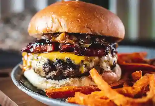 Hamburguesa Doble Artesanal