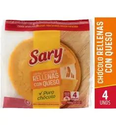 Sary Arepas de Chocolo Rellenas con Queso