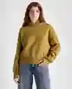 Buzo Mujer Verde Talla L 689G005_VER170836 Americanino
