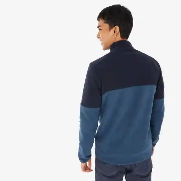 Quechua Saco Polar de Senderismo Hombre Azul Talla 2XL MH 500