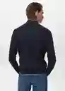 Jersey Antiguap Navy Talla L Hombre Mango