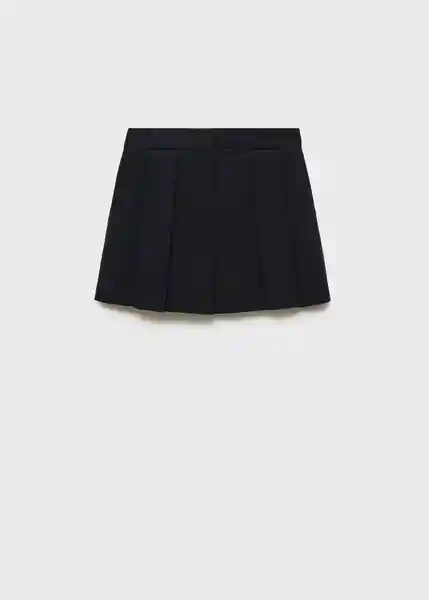 Short Greta Negro Talla 38 Mujer Mango