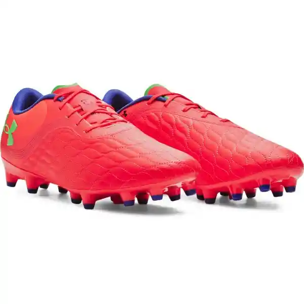 Under Armour Zapatos de Futbol Clone Magnetico Hombre Rojo 8