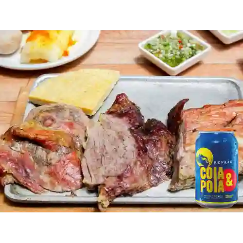 Combo Mixta Al Horno + Cola y Pola 330 ml