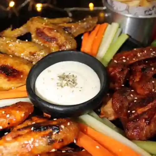 4 Alitas Miel Picante (nuevo)