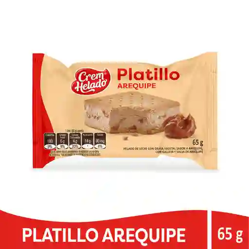 Crem Helado Platillo de Arequipe