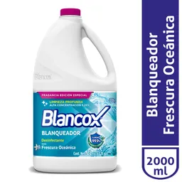 Blancox Blanqueador Desinfectante Frescura Oceánica