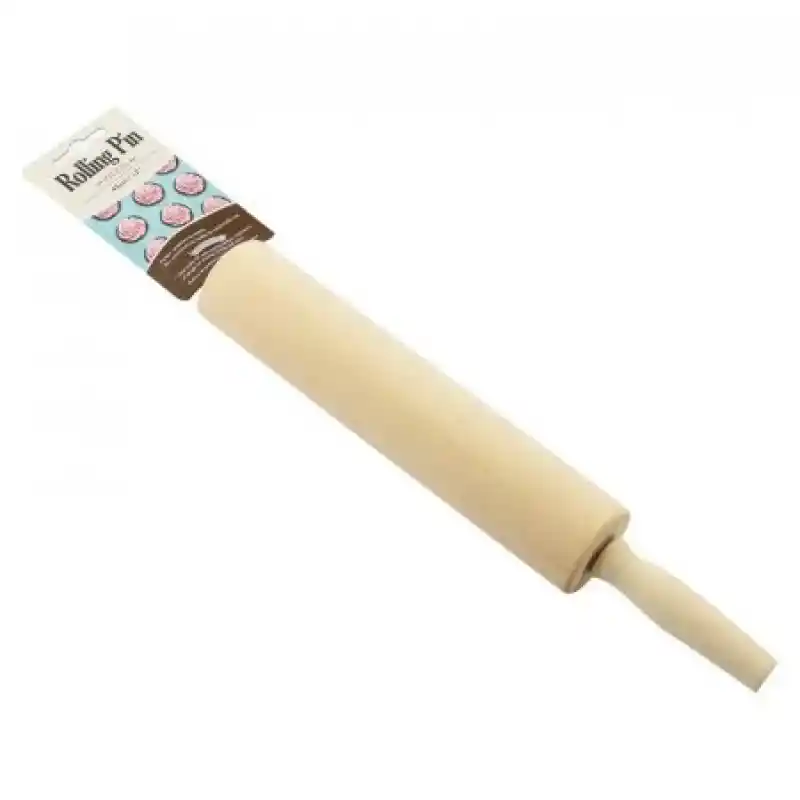 Marca: Rolling Pin. Material: Madera. Color: Café. Peso: 0.3  Kg. Dimensiones: 5 x 45 x 4 (Valor en  cm). Sku 9333527413574