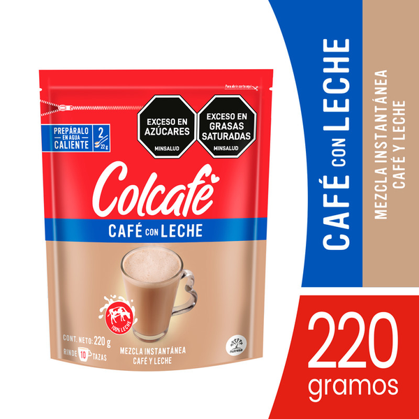 Colcafé Café Instantánea con Leche 220 g