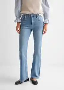 Jean Longflar Tejano Medio Talla 18 Teen Niñas Mango