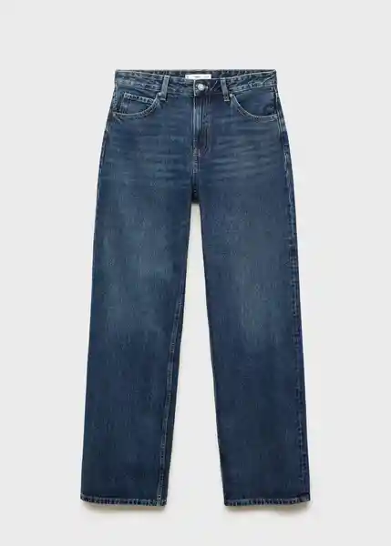 Jean Miami Tejano Oscuro Talla 38 Mujer Mango