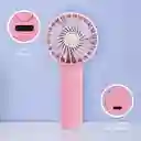 Ventilador de Mano Rosa Miniso
