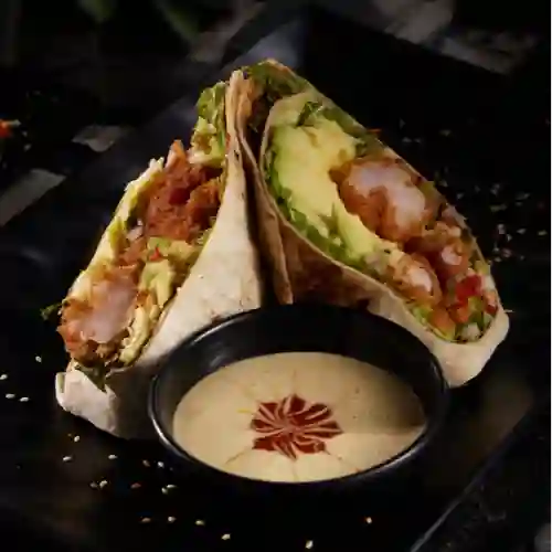 Wrap de Camarones