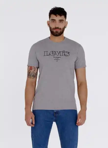 Levi'S Camiseta Manga Corta Gris Talla M