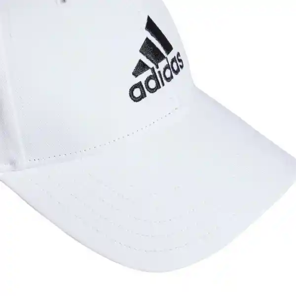 Adidas Gorra Bball Cot Para Hombre Blanco Talla OSFW