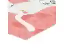 Alfombra de Cama Rosa 70 x 120 Casaideas
