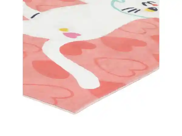 Alfombra de Cama Rosa 70 x 120 Casaideas