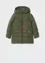 Anorak Alilong3 Khaki Talla 06 Niñas Mango