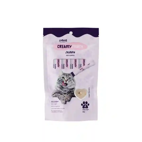 Lopets Snack Cremoso Salmón