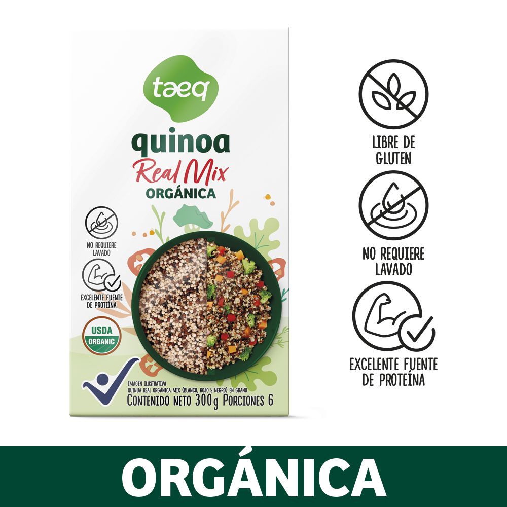 Taeq Mix de Quinoa Real Orgánica 300 g