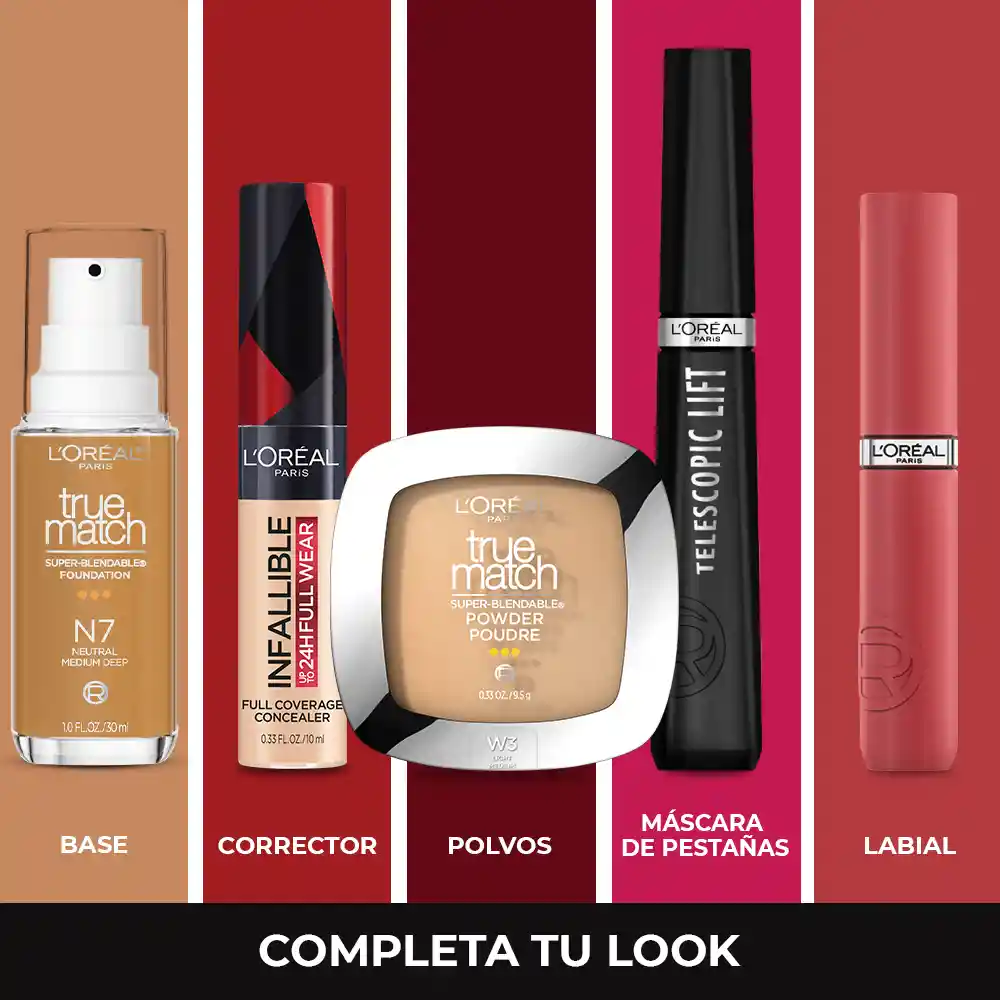 Base Líquida L’Oréal Paris True Match 30 ml