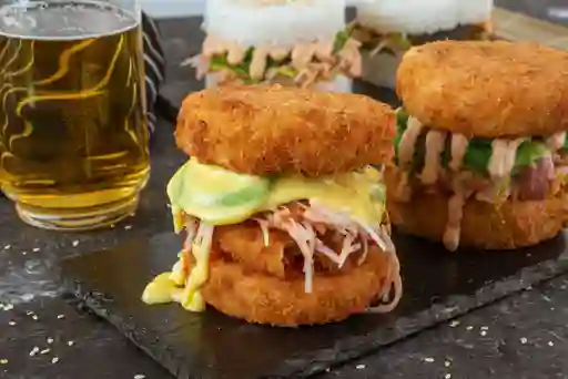 Hamburguesa Acevichada