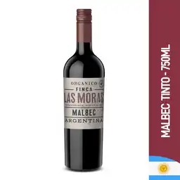 Finca las Moras Vino Tinto Orgánico Malbec