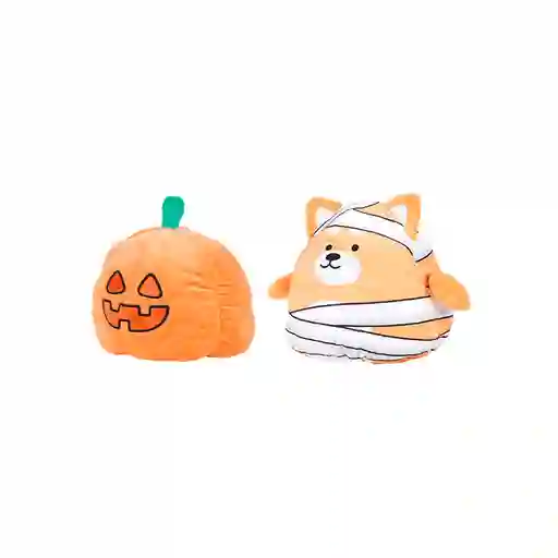 Peluche Halloween de Doble Cara Shiba Inu Calabaza 10 Miniso