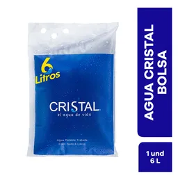 Cristal Agua Potable Tratada en Bolsa