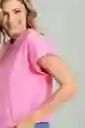 Camiseta Billy Color Rosado Barbie Talla XL Ragged