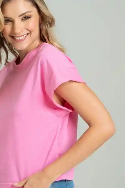 Camiseta Billy Color Rosado Barbie Talla XL Ragged