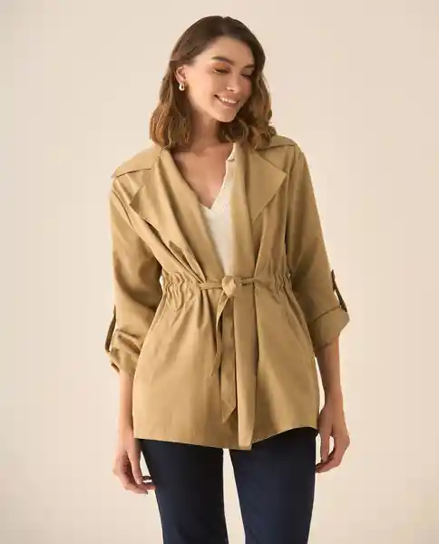Chaqueta Café Mocca Medio Talla L 623G208 Esprit