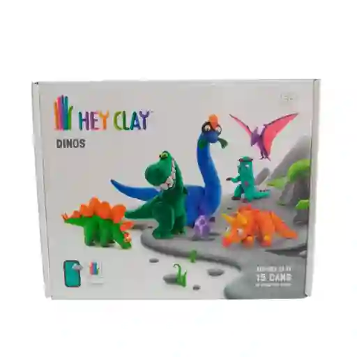 Hey Clay Masa Modeladora Dinos