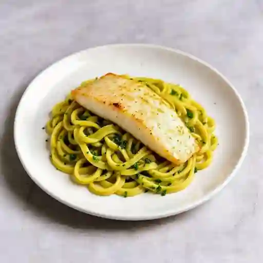 Tilapia con Fettuccine