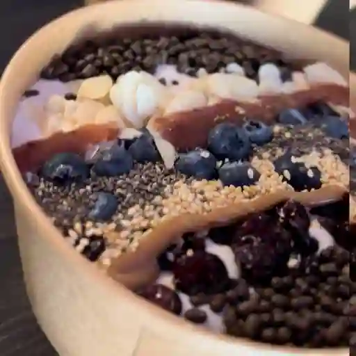 Bowl de mantequilla de mani