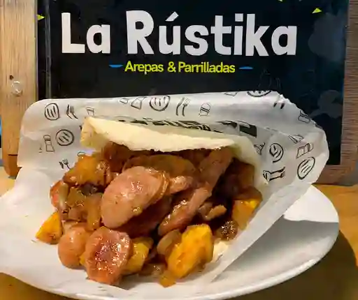 Arepa Rellena la Carnívora