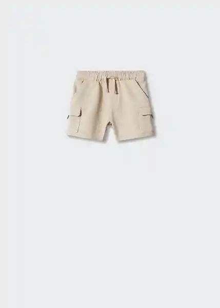 Bermuda Walk Beige Talla 70 Niños Mango