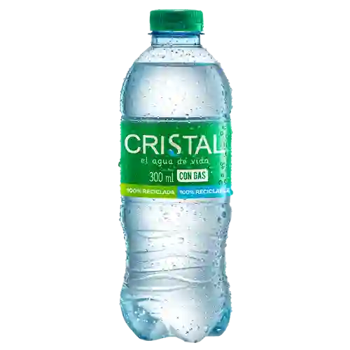 Agua Cristal con Gas 300 ml