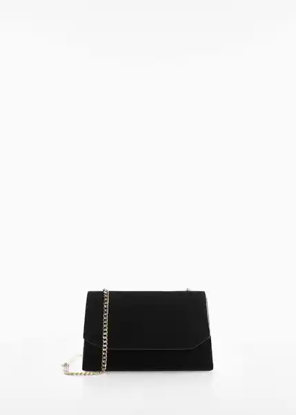 Bolso P Chic Negro Talla 99 Mujer Mango