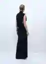 Vestido Enya Negro Talla M Mujer Mango