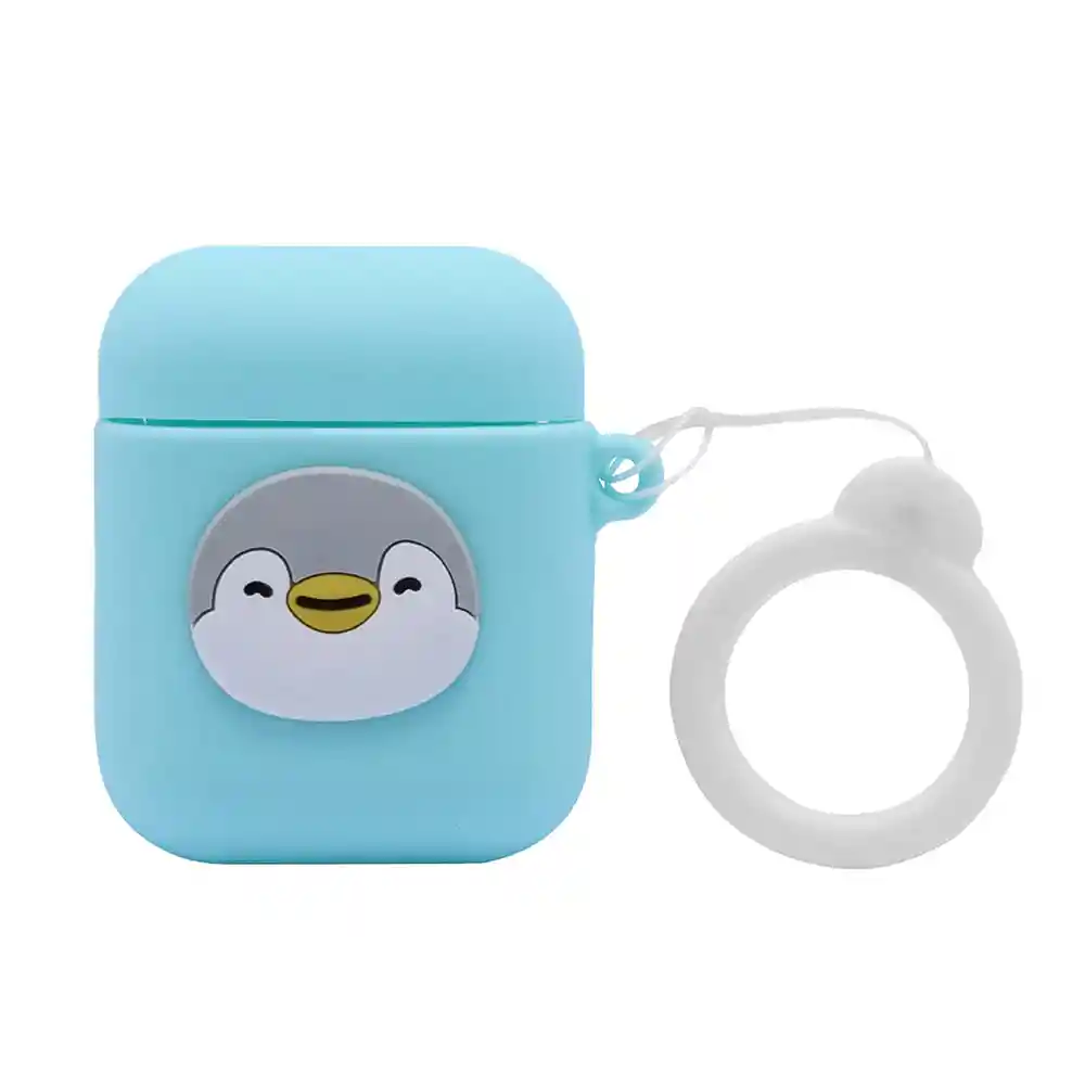 Miniso Estuche Para Airpods Pro Mini Family Azul