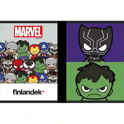Finlandek Cuaderno Cosido Rayado Marvel 100 Hojas