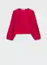 Blusa Luseri-W Fucsia Talla M Mujer Mango