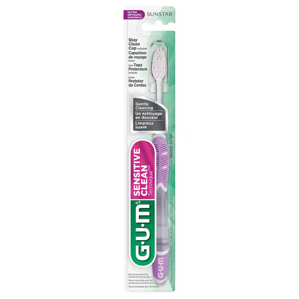 Gum Cepillo Dental Sensitive Clean Techinique 