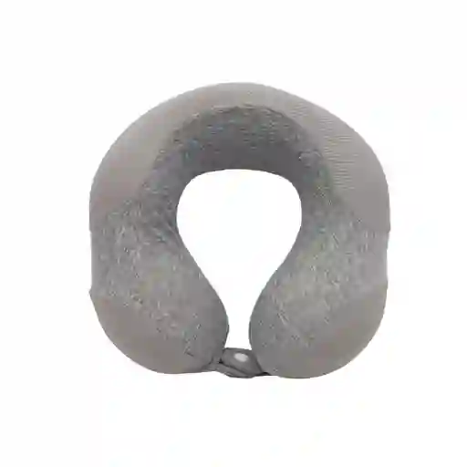 Almohada Viaje el Cuello Espuma Viscoelástica Gris Serie Miniso
