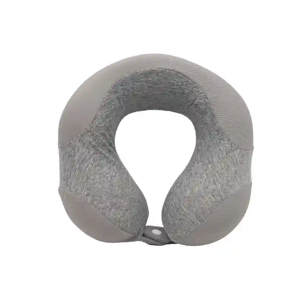 Almohada Viaje el Cuello Espuma Viscoelástica Gris Serie Miniso