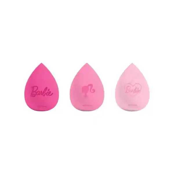 Esponjas de Maquillaje Colección Barbie 3 Uds Miniso