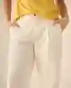 Pantalón Blanco Celaje Claro Talla 6 133G004 Esprit