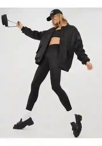 Leggings Aerie en Negro Talla LARGE American Eagle